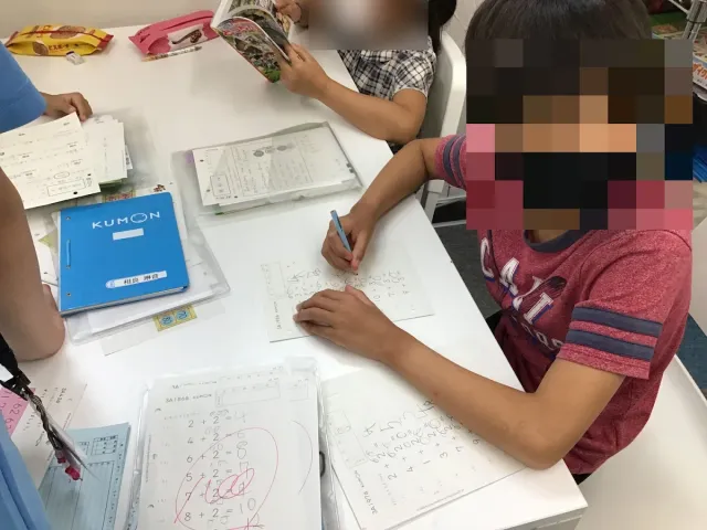 【公文式教材での学習支援】集中力＆マナーを習得
