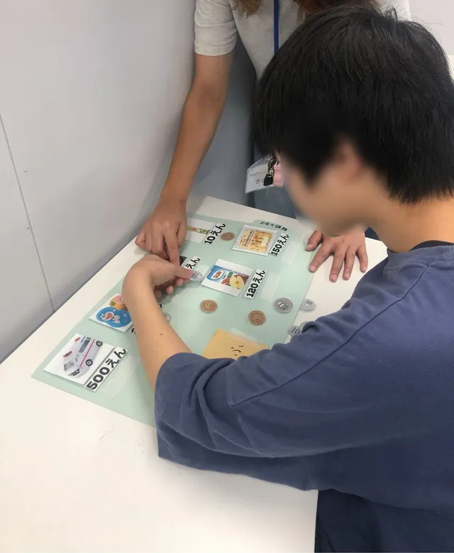 お買い物を題材にした計算の課題