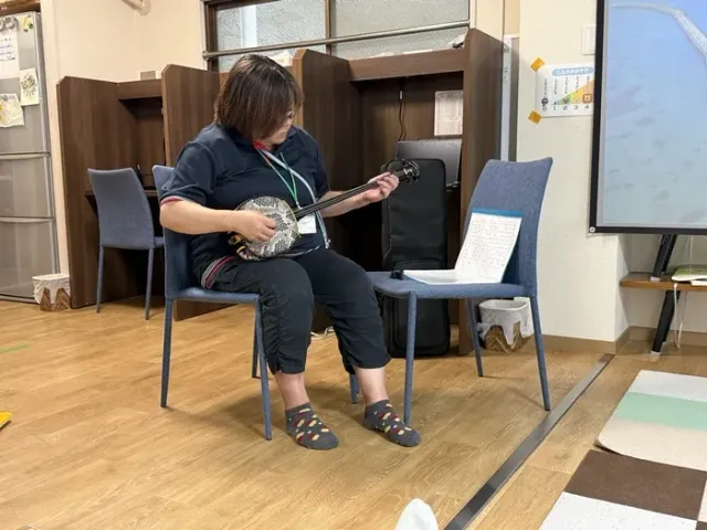 生演奏での音楽活動実施！