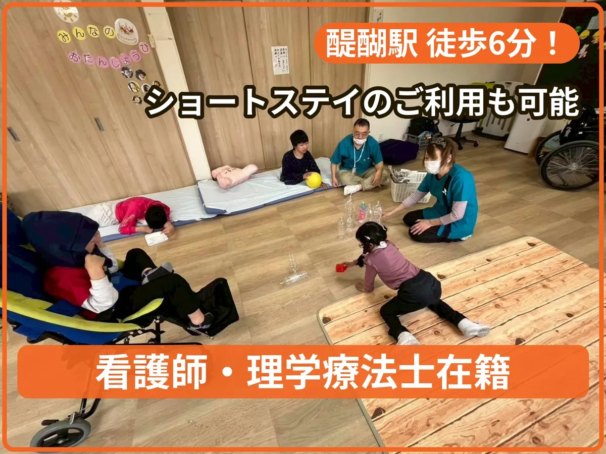【重心・医療的ケア専門】ひまわりの写真 1