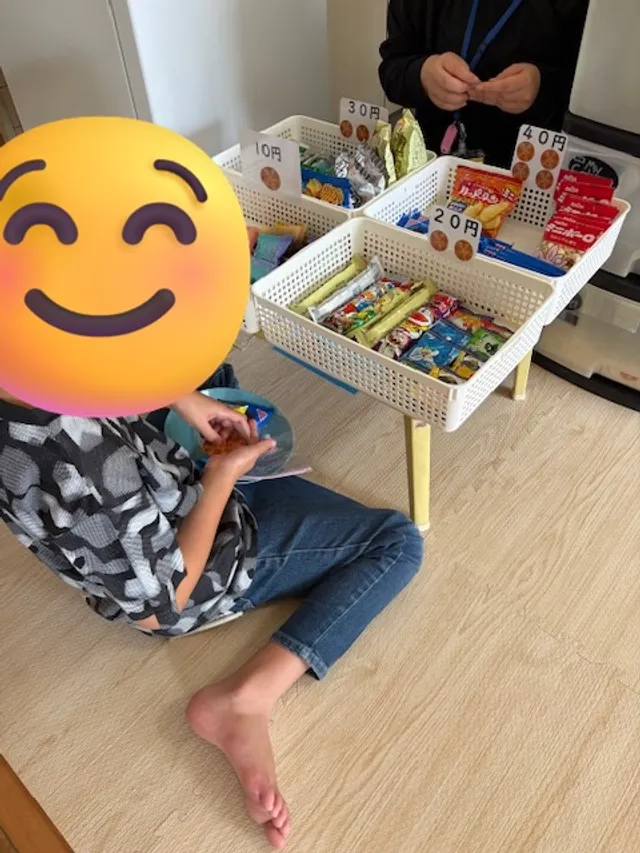 【金銭管理】駄菓子屋コーナーでお買い物体験